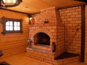 кирпичная печка